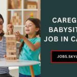 Caregiver Babysitting Job in Canada