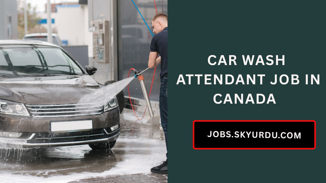 Car Wash Attendant Job in Canada